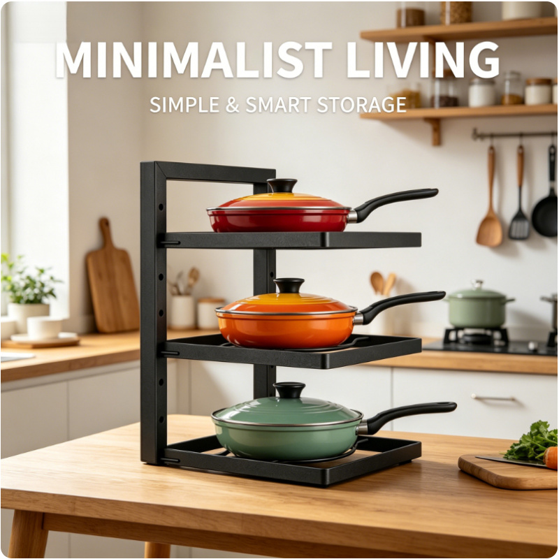 Server Rack Shelf - Adjustable Height Under Sink Organizer Heavy