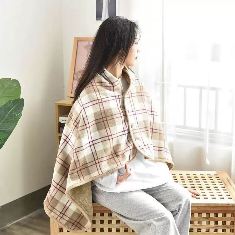 1pc Wearable Blankets Shawl Bl - Office Tech のレビューと価格