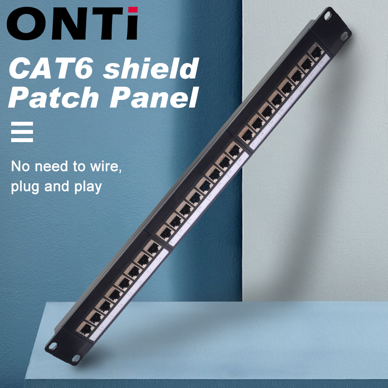 ONTi 19in 1U Rack 24 Port CAT6 - Patch Panel Cat6 のレビューと価格