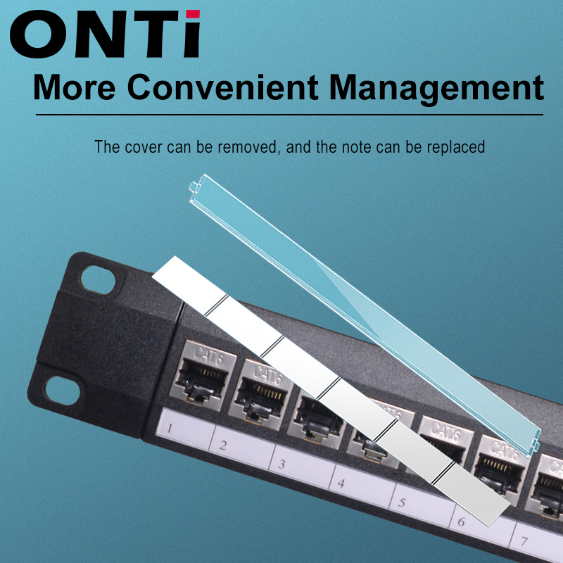 ONTi 19in 1U Rack 24 Port CAT6 - Patch Panel Cat6 のレビューと価格