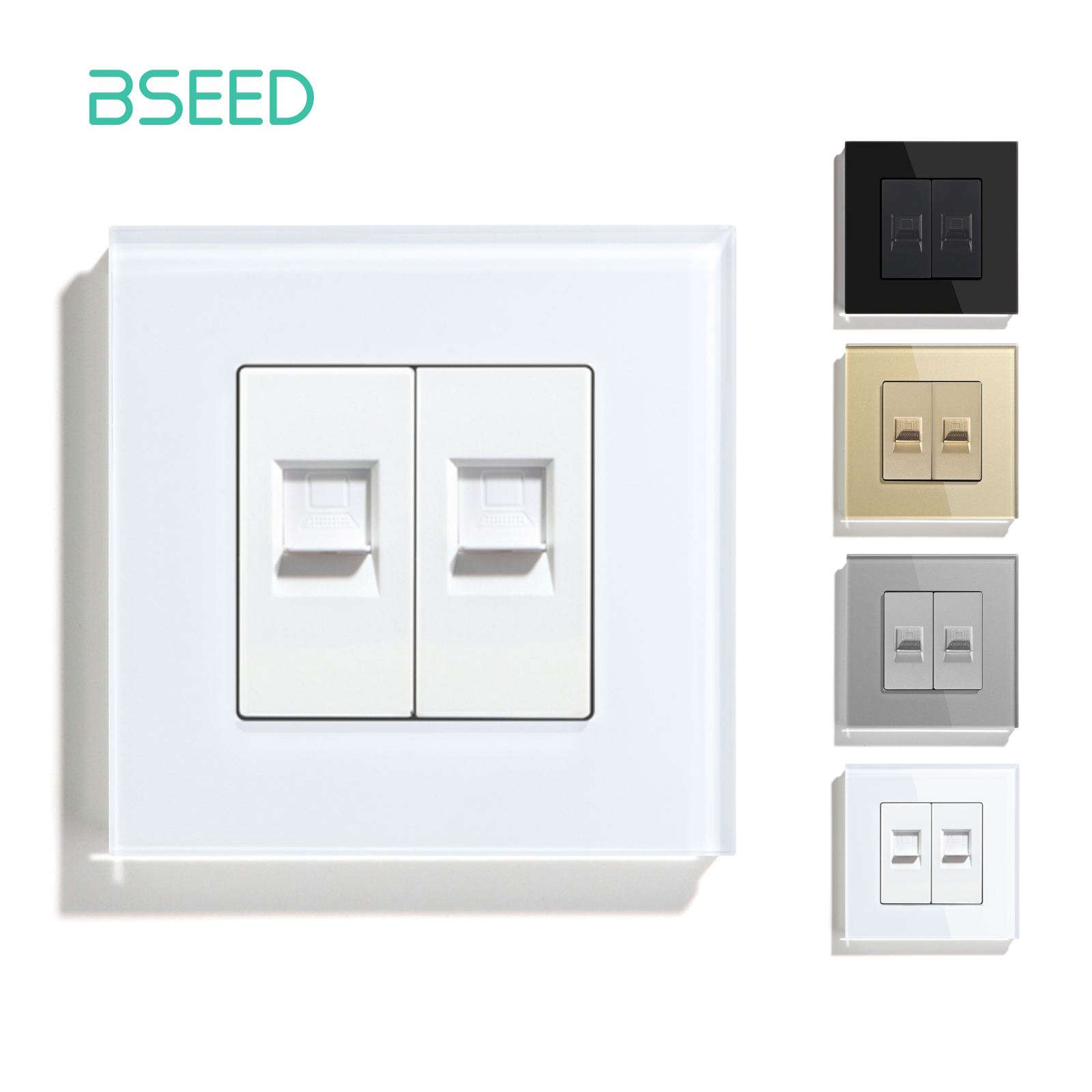 BSEED Double CAT5 Network Data - Patch Panel Cat6 のレビューと価格