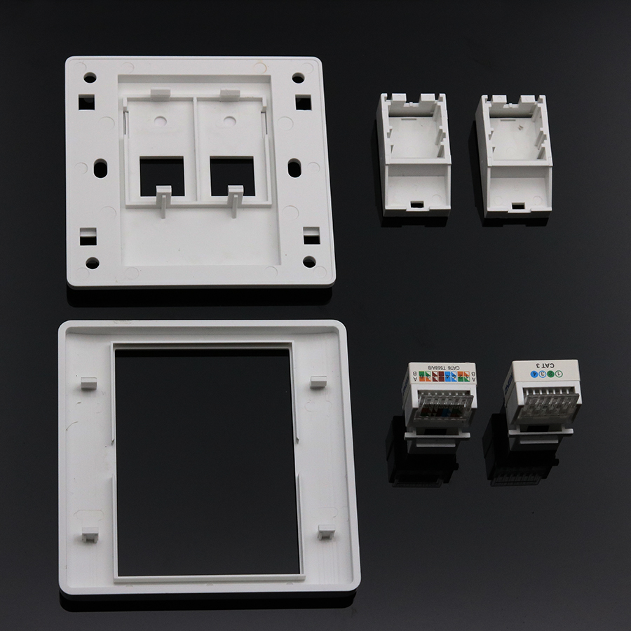 xintylink rj11 rj45 Socket jac - Patch Panel Cat6 のレビューと価格