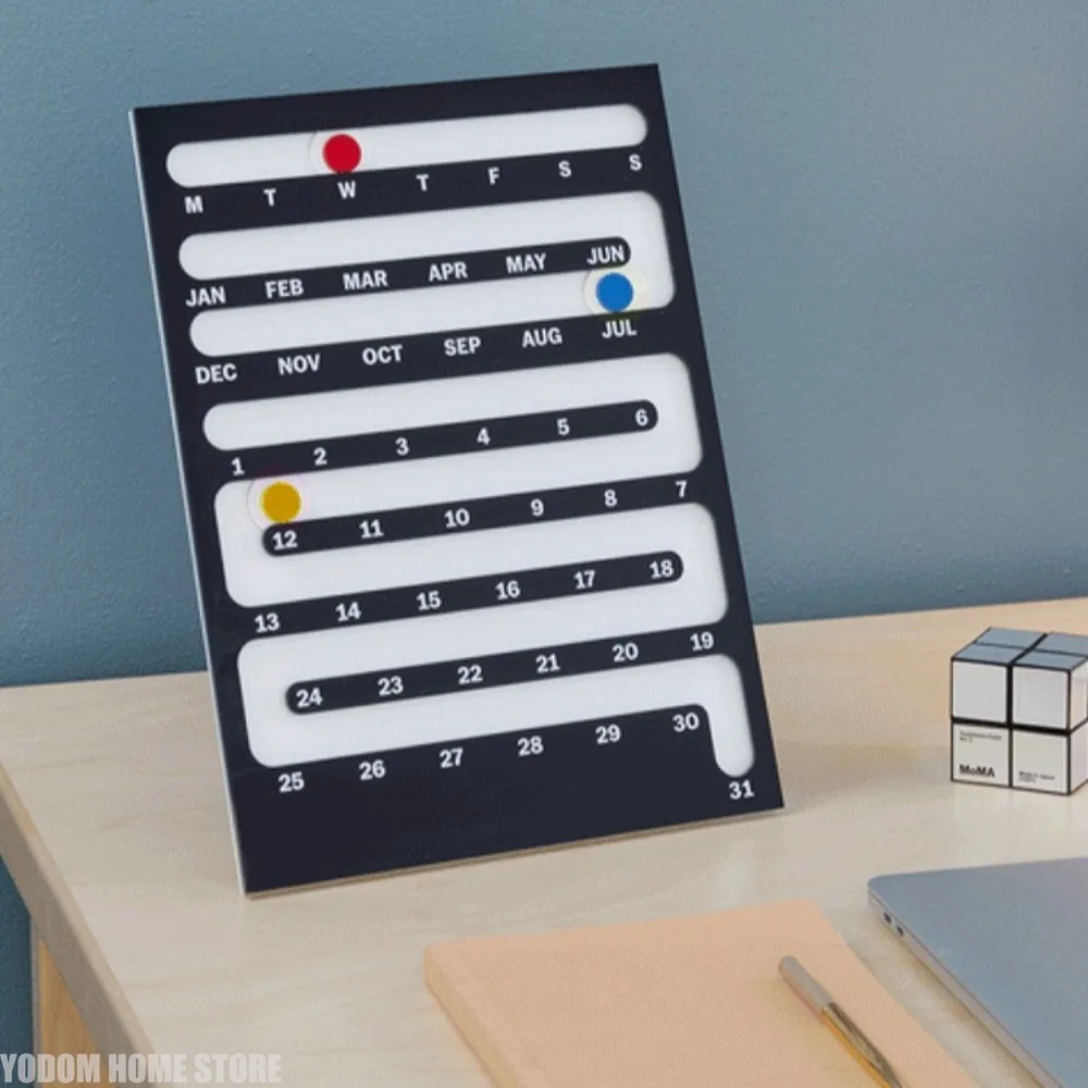 Nordic Acrylic Perpetual Calen - Office Tech Gadgets のレビューと価格