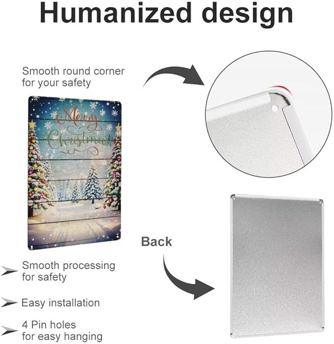 Metal Tin Sign 8 X 12 Inch - F - Office Tech For Home のレビューと価格
