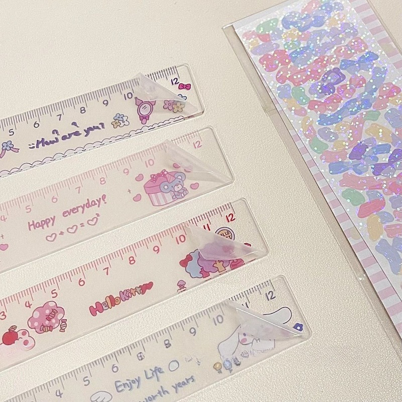 Cinnamoroll Ruler Cute Sanrio  - Office Tech のレビューと価格