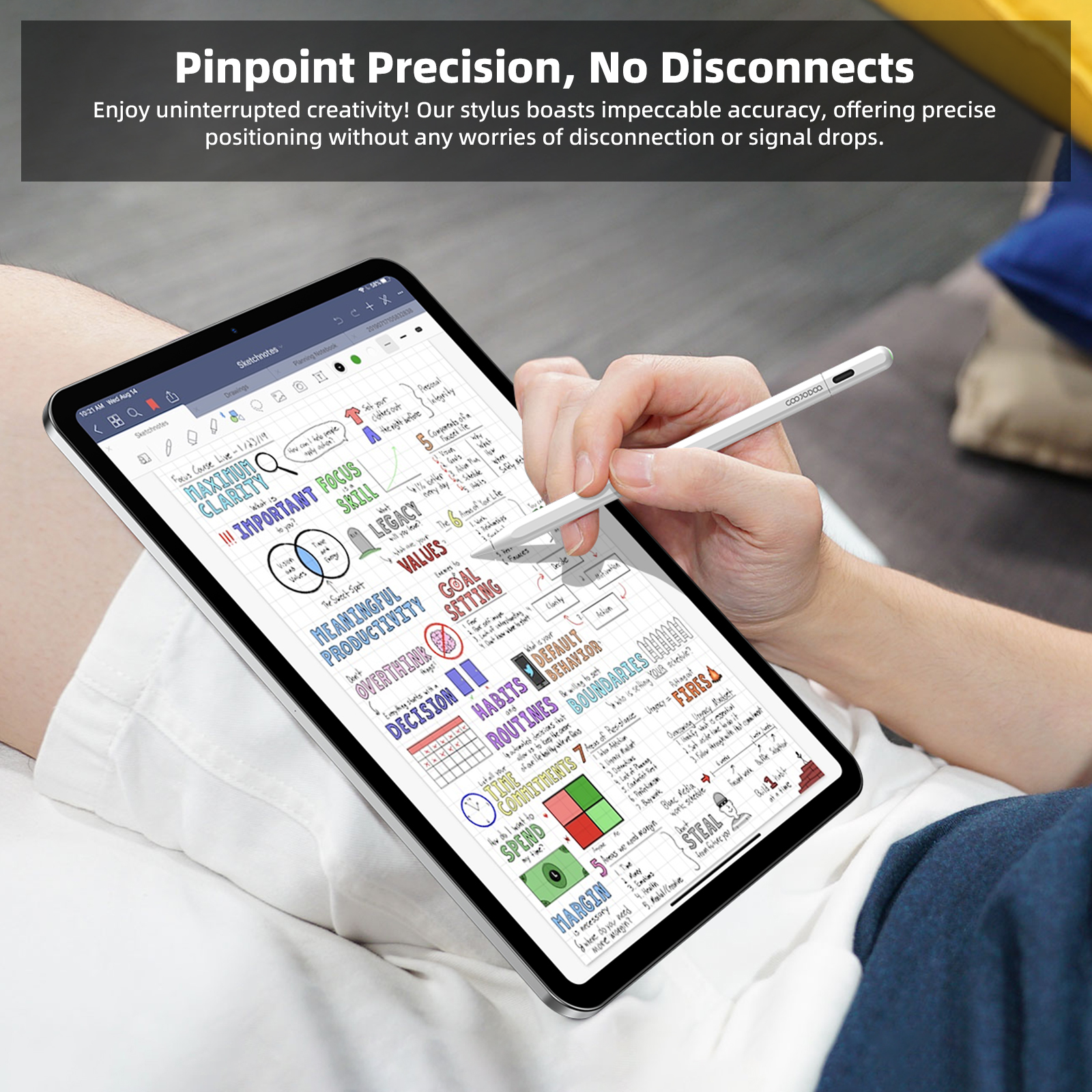 GOOJODOQ GD14 Stylus Pen For A - Office Tech Gadgets のレビューと価格
