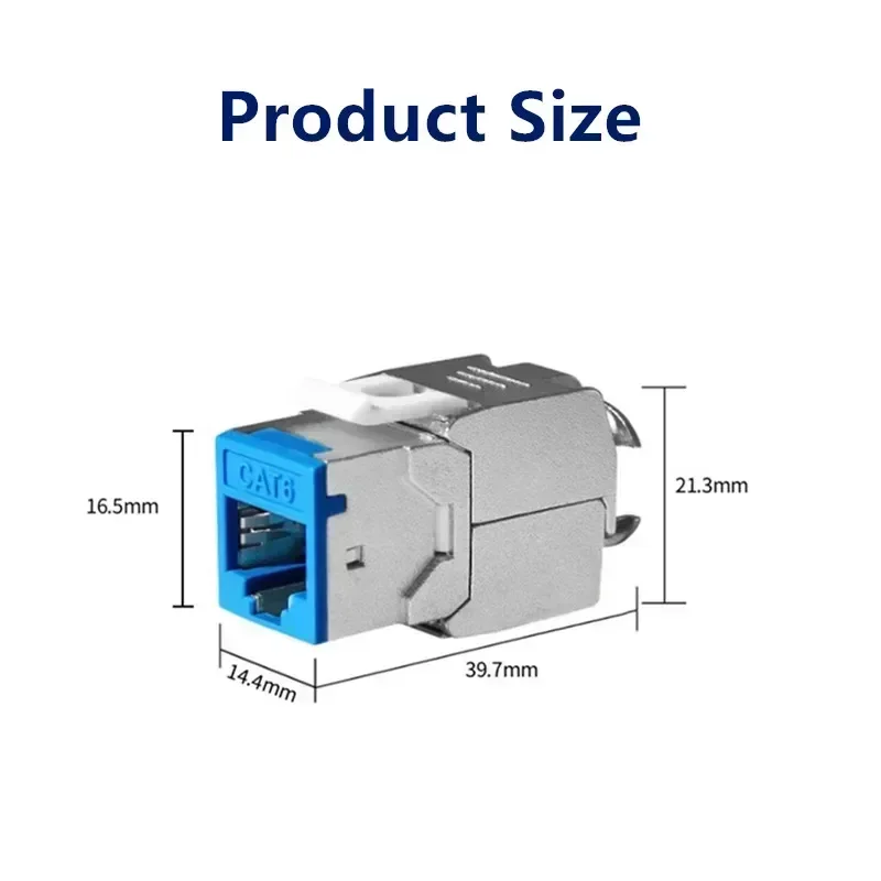 CAT6A Cat6 6 6A RJ45 Connector - Patch Panel Cat6 のレビューと価格