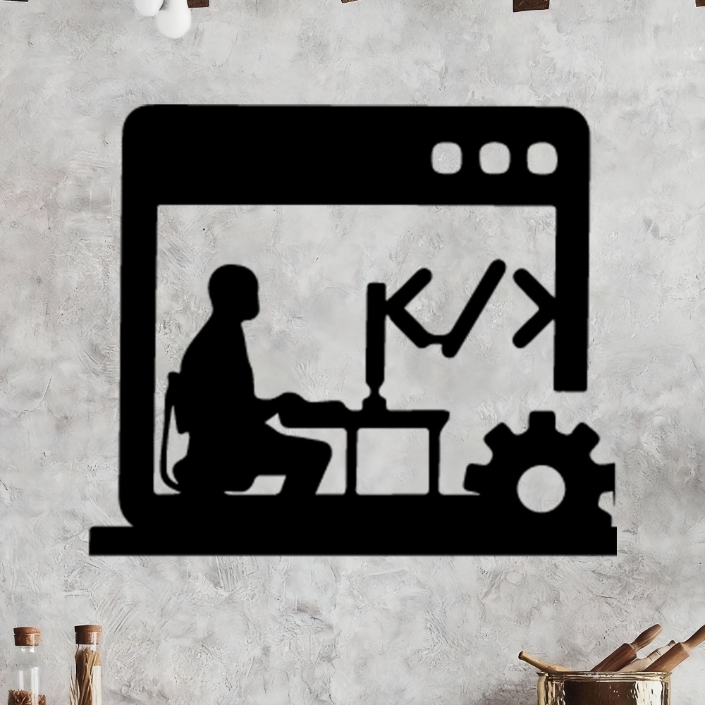 Programmer Metal Wall Art, Sof - Tech Office Wall Art のレビューと価格