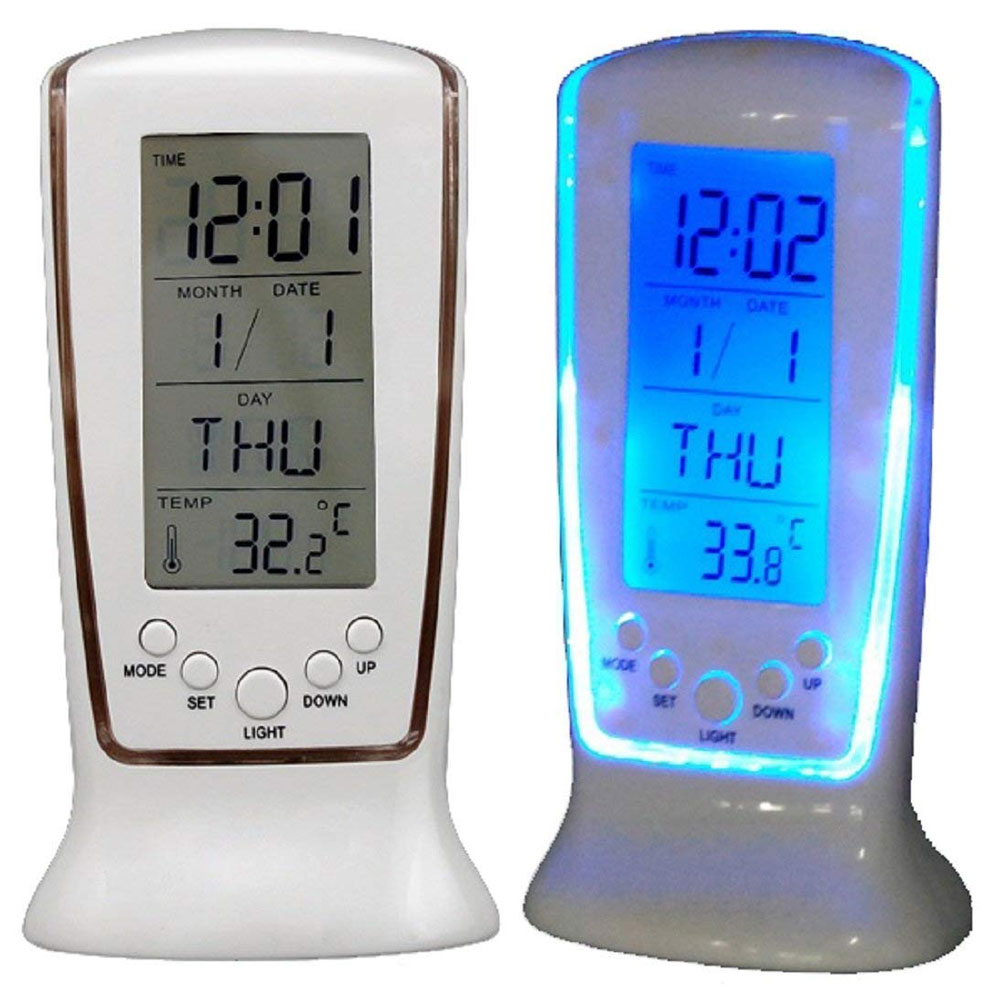 Calendar Clock Digital LED Clo - Office Tech Gadgets のレビューと価格