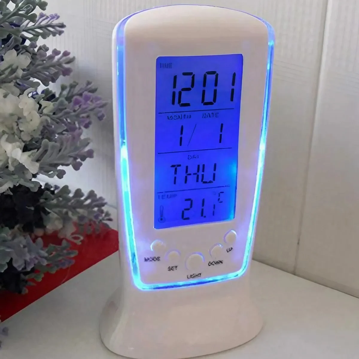 Calendar Clock Digital LED Clo - Office Tech Gadgets のレビューと価格