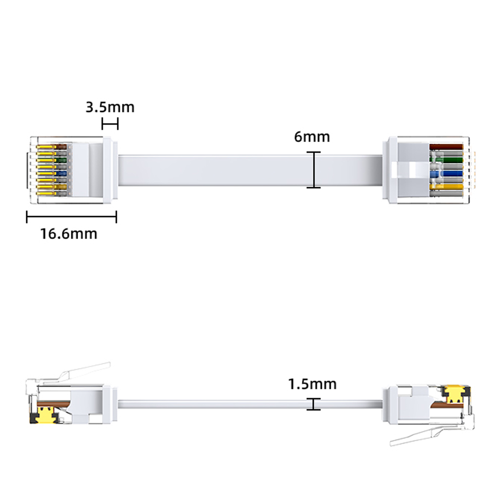 0.2m 0.3m 0.5m Cat6 Ethernet P - Patch Panel Cat6 のレビューと価格