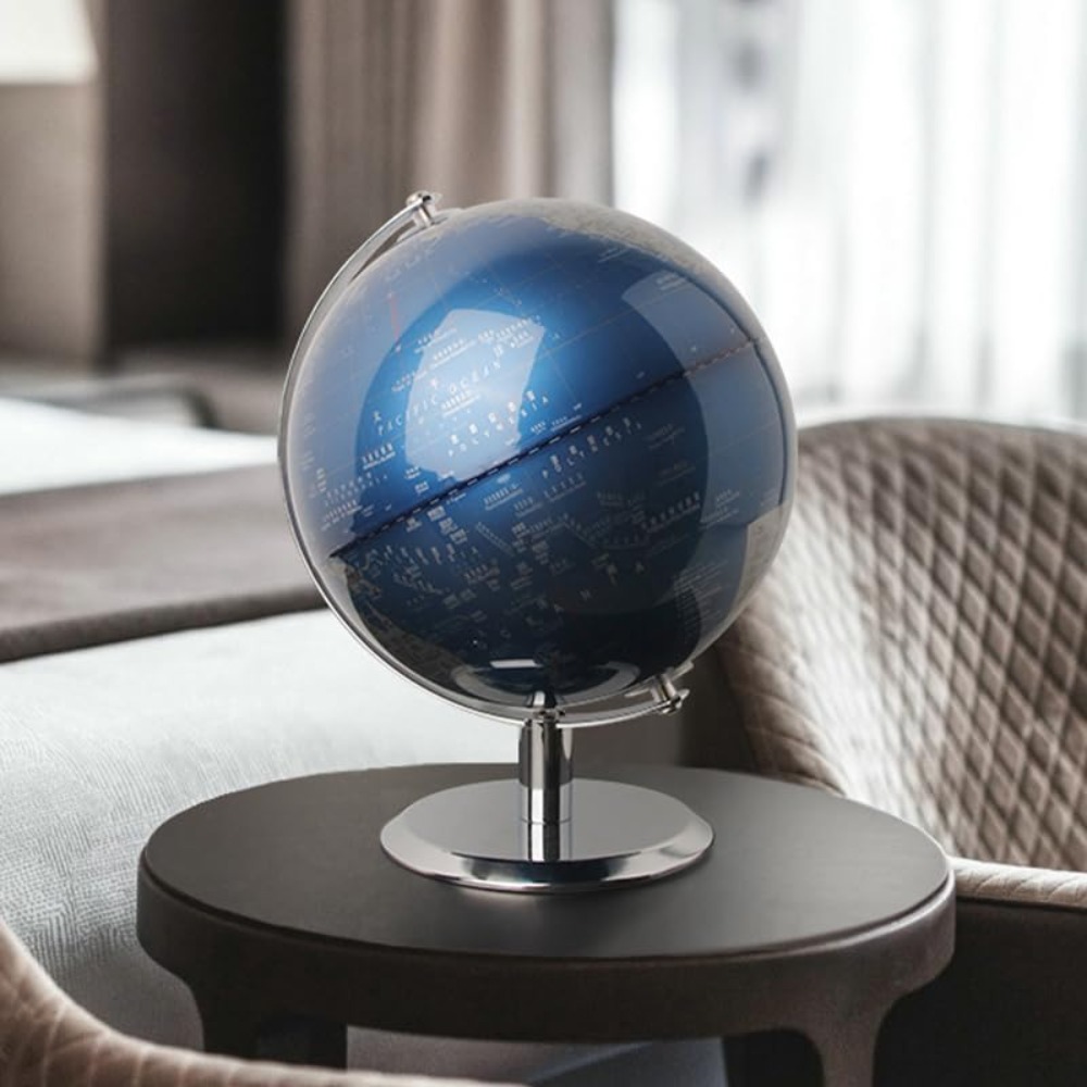 8 Inch World Globe with Stainl - Office Tech For Home のレビューと価格