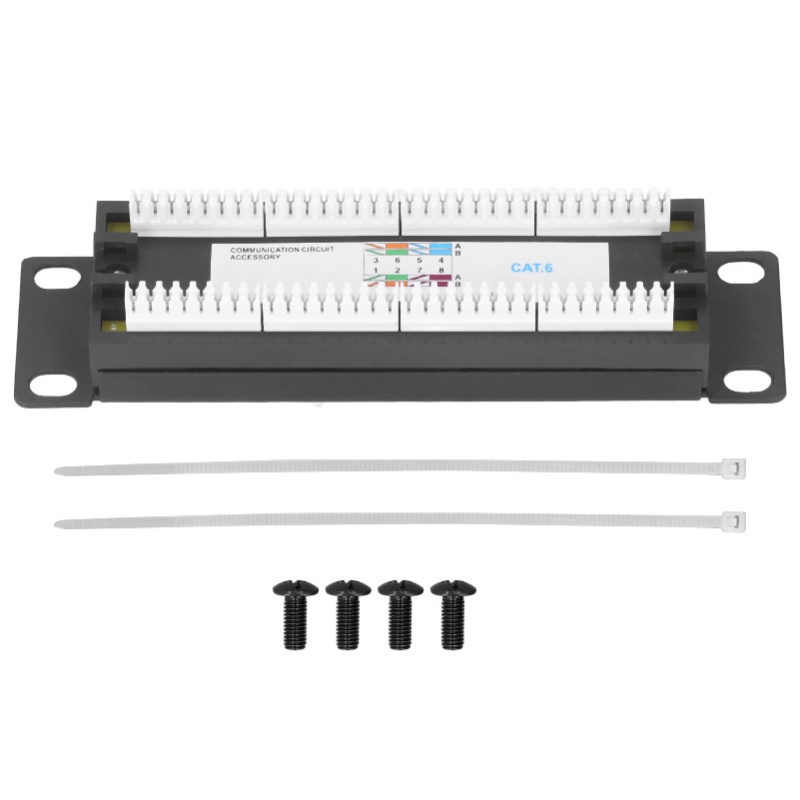 8 Ports Wall Mount Network Pat - Patch Panel Cat6 のレビューと価格