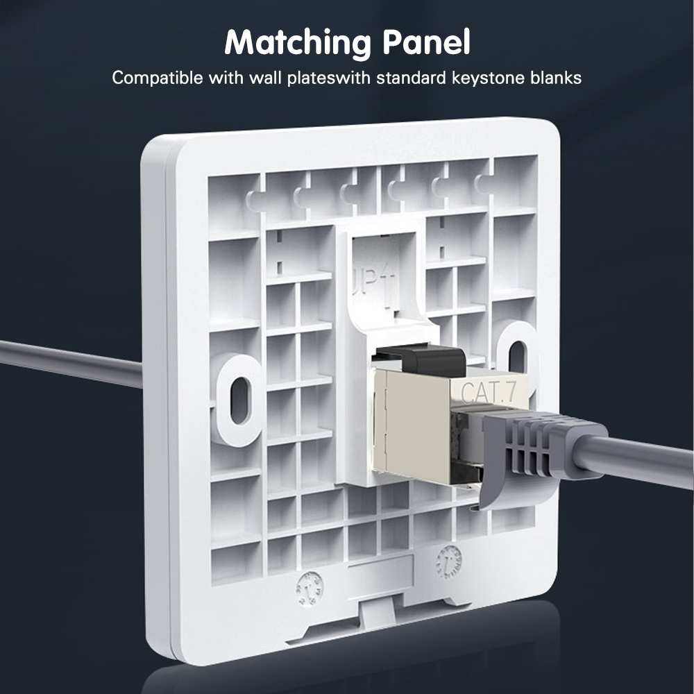 ZoeRax CAT7 CAT6A CAT6 Coupler - Patch Panel Cat6 のレビューと価格