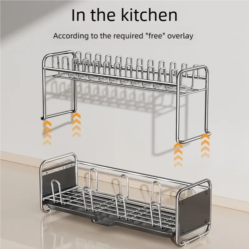 Kitchen Dish Drying Rack Narro - Server Rack Shelf のレビューと価格