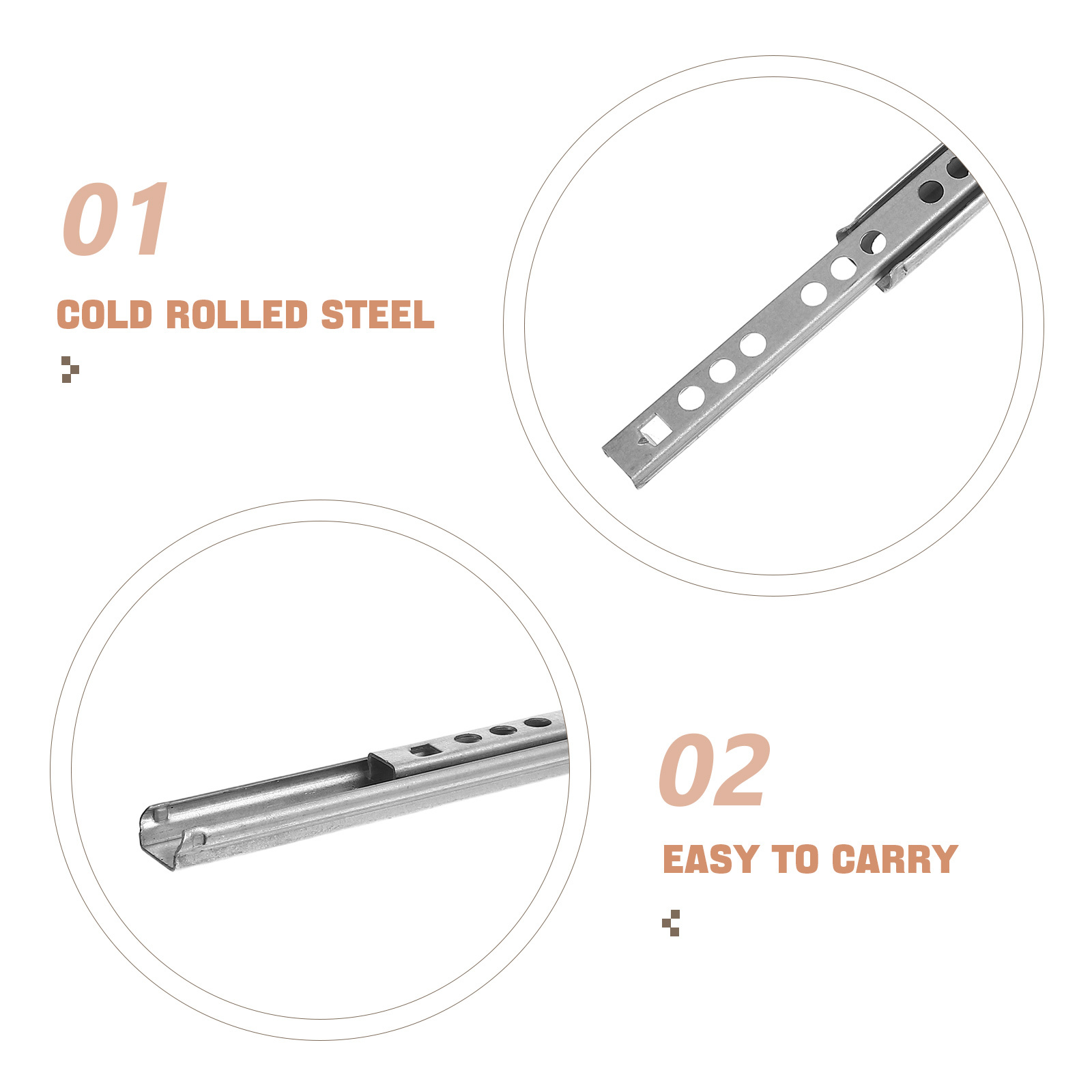 2pcs Detachable Drawer Slides  - Server Rack Shelf のレビューと価格