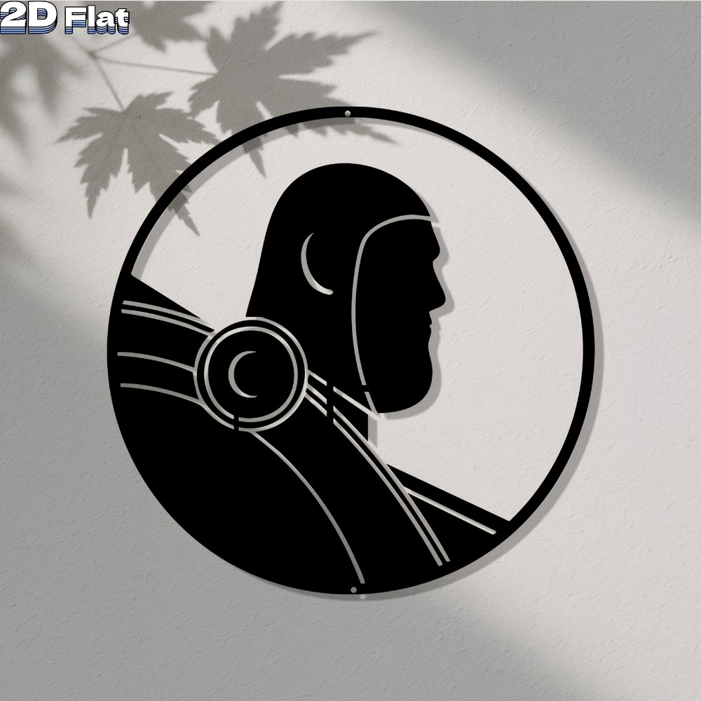 1pc Modern Robot Metal Wall Ar - Tech Office Wall Art のレビューと価格