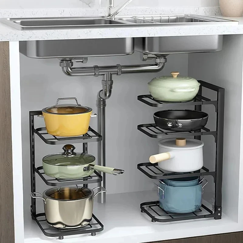 Adjustable Height Under Sink O - Server Rack Shelf のレビューと価格