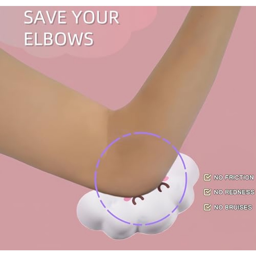 2 Pack Elbow Pads for Desk - N - Office Tech のレビューと価格