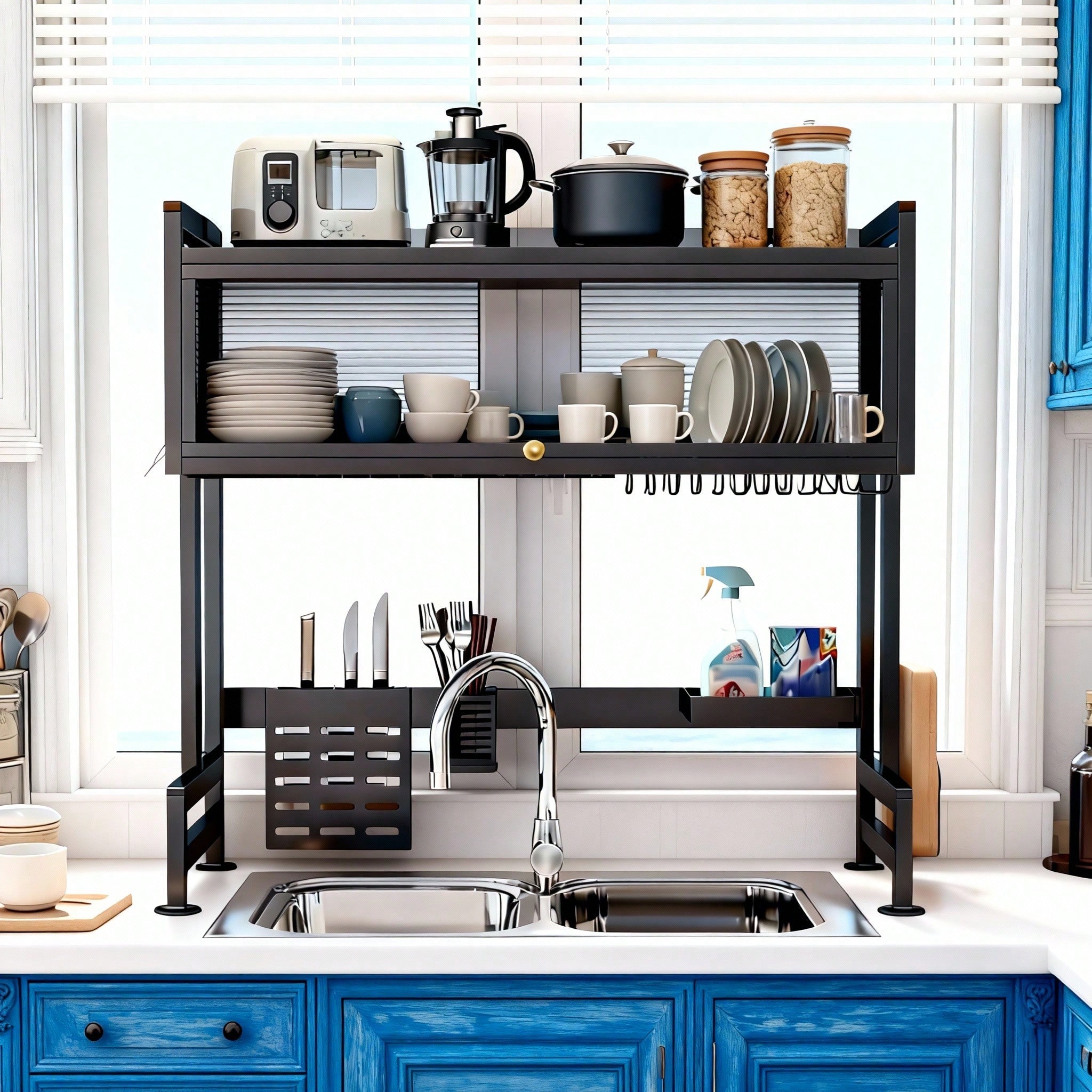 HanTai Over The Sink Dish Drai - Server Rack Shelf のレビューと価格