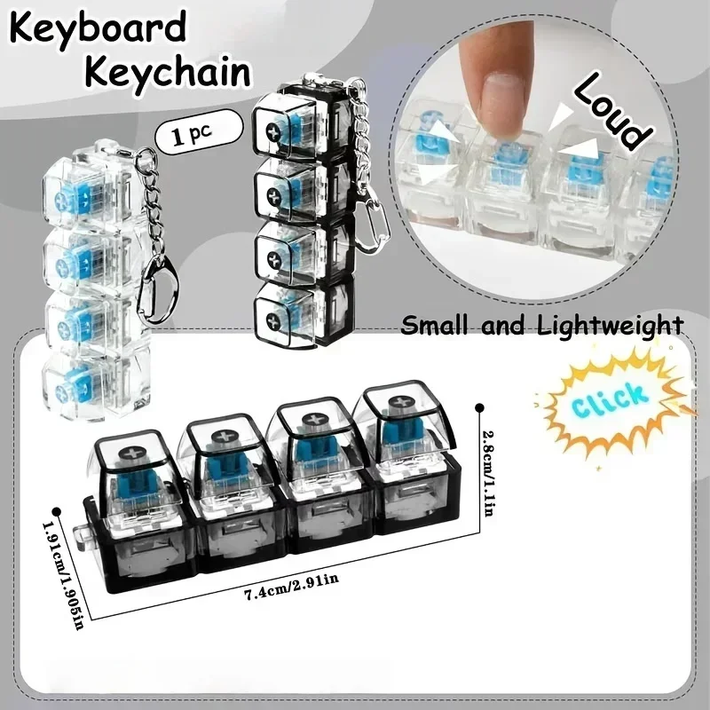 1pcs LED Keyboard Keycap Stres - Office Tech Gadgets のレビューと価格