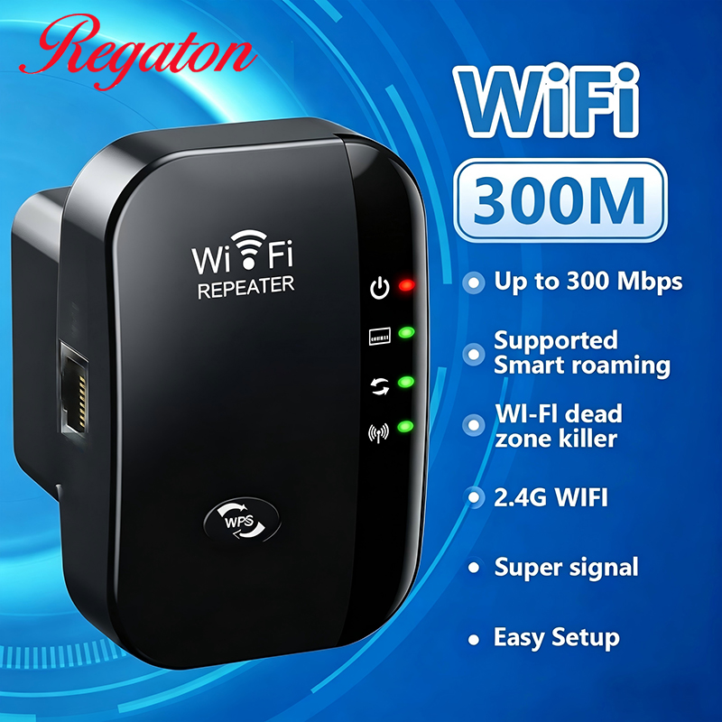 Wireless 300M 2.4GHz WiFi Rang - Office Tech のレビューと価格