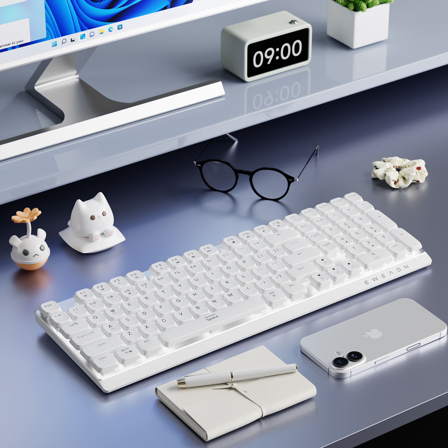 EWEADN Wireless Low-Profile Me - Office Tech のレビューと価格