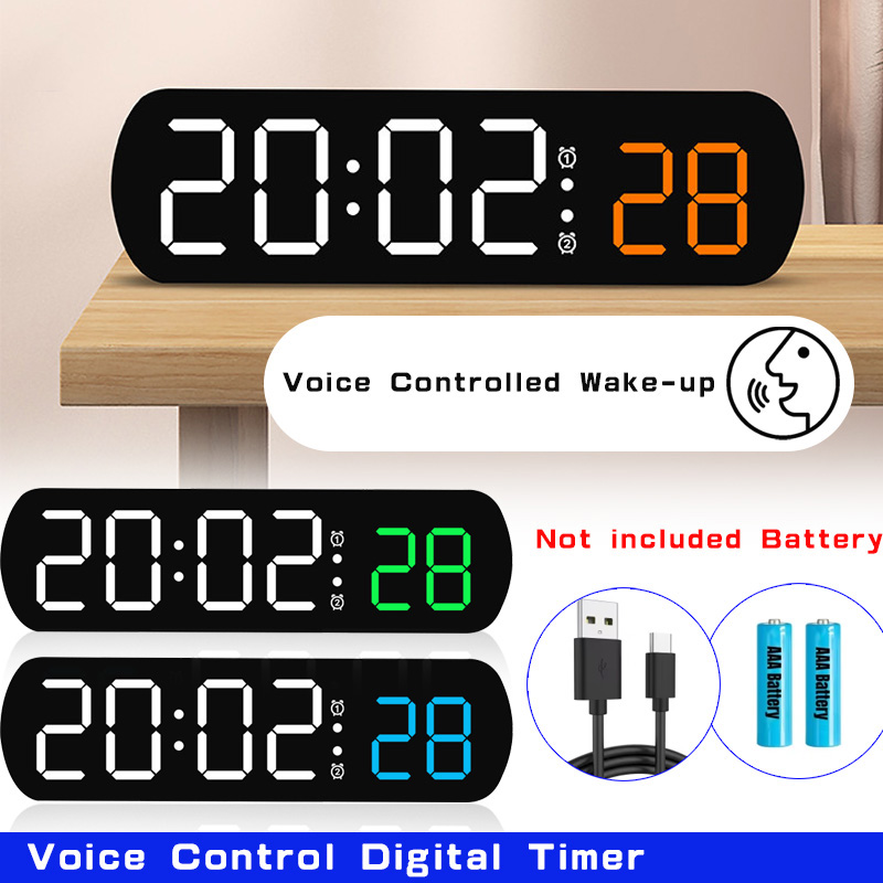 Voice Control Digital Alarm Ti - Office Tech Gadgets のレビューと価格