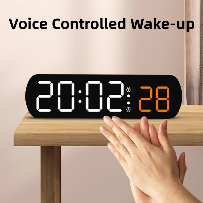 Voice Control Digital Alarm Ti - Office Tech Gadgets のレビューと価格