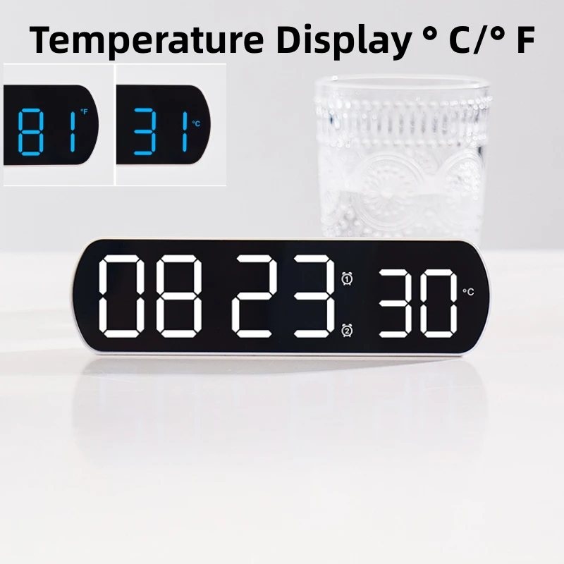 Voice Control Digital Alarm Ti - Office Tech Gadgets のレビューと価格